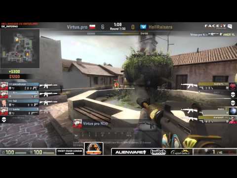 FACEIT EU League 2014: HR vs VP | HellRaisers vs Virtus.pro (28.09.2014)