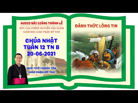 Đức Cha Phêrô suy niệm CN XII TN B 2021: ĐÁNH THỨC LÒNG TIN