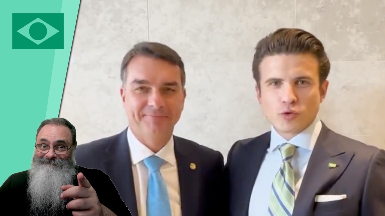 ANDRE MARINHO e FLAVIO BOLSONARO decidem DEIXAR DESAVENÇAS no PASSADO e OLHA PARA FRENTE: EXCELENTE!