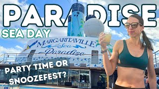 Margaritaville at Sea Paradise Weekend Cruise Vlog - Day 2 - Sea Day