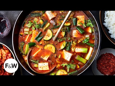 This Korean Recipe for Spicy Tofu and Zucchini Stew Is a Nostalgic Classic | F&W Cooks | Food & Wine