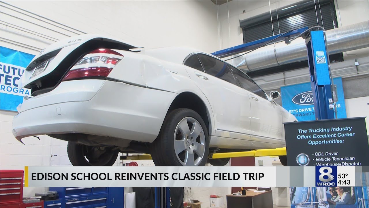 Edison Tech High School hosts 'Diesel Days' field trip
