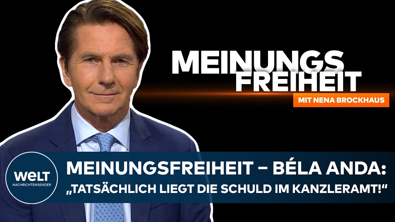 WELT-Talk MEINUNGSFREIHEIT – Béla Anda: "Entweder großes Versagen oder Trickserei!"