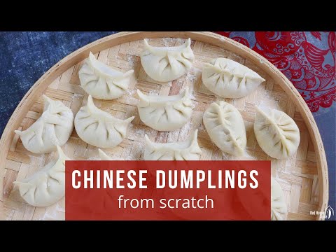 How to Make Chinese Dumplings From Scratch (Jiaozi, 饺子)