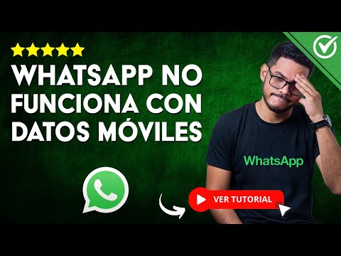 Cómo Solucionar WhatsApp Cuando NO FUNCIONA con DATOS MÓVILES | 📶​ No se Conecta a Internet 📶​