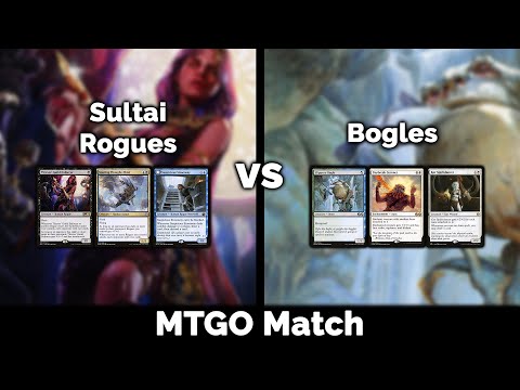 MTG Modern: Sultai Rogues vs Bogles - Magic: The Gathering gameplay on MTGO