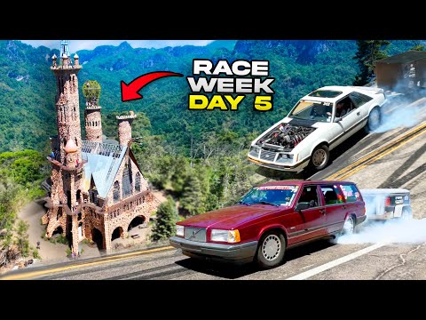 SKETCHY Colorado Castle Burnout PARTY! + Tons of Carnage! | Race Week Day 5