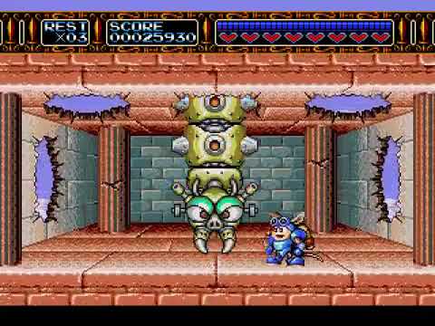 Rocket Knight Adventures (SMD) Hardest mode / Live-stream by Spolan