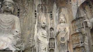 preview picture of video 'Longmen Grotten bei Luoyang, China'