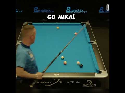 TRAGIC MISS ON THE 8-BALL? MIKA IMMONEN takes over!