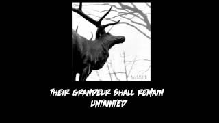 Agalloch - I am the wooden doors lyrics video