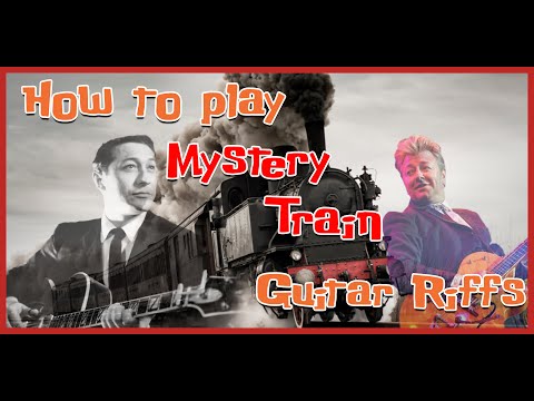 How to Play BOTH versions of the Mystery Train guitar Riff!