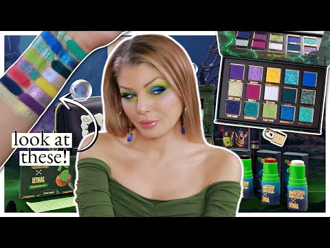 REVEALING The Lethal Cosmetics x SpongeBob Movie Collection 🧽🦀🐚