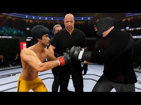 Bruce Lee vs. Lone Raider - EA sports UFC 4