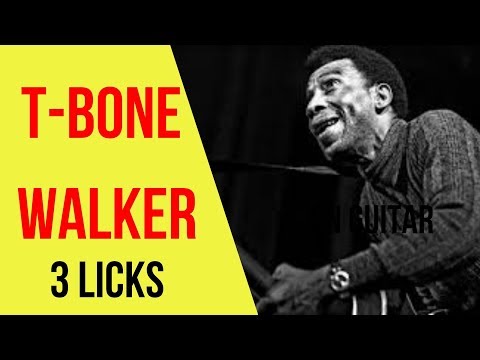 How to Play Like T-Bone Walker on Guitar - 3 Licks