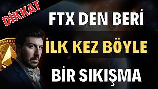 FTX'ten Beri İlk Kez Böyle Bir Sıkışma (Bitcoin Altcoin Genel Borsa An