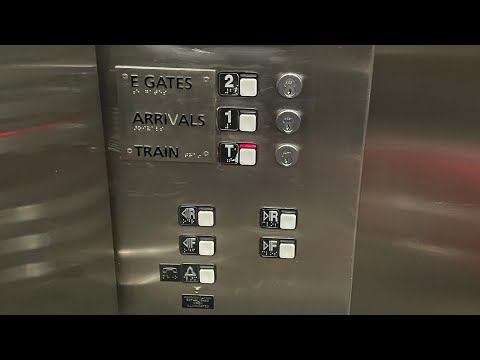 EPIC Schindler 700A Long Bar MT Bottom Drive Traction Elevators-ATL Airport Concourse E- Atlanta, GA