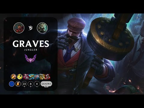 Graves Jungle vs Rengar - EUW Master Patch 13.9