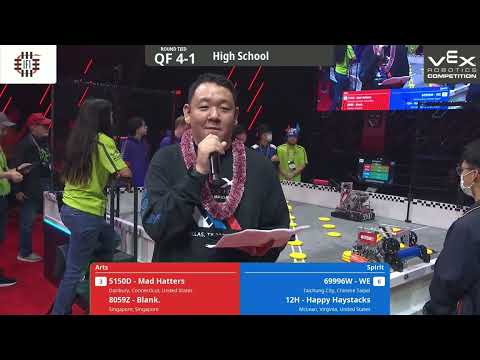 2023 VEX Robotics World Championship- VRC HS Dome: QF 4-1