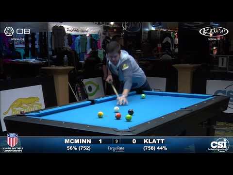 USBTC 9-Ball: Shane McMinn vs Jason Klatt