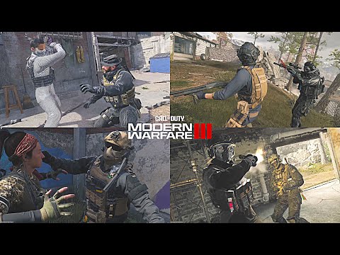 Call of Duty: MW3 Beta - ALL Operators Finishing Moves