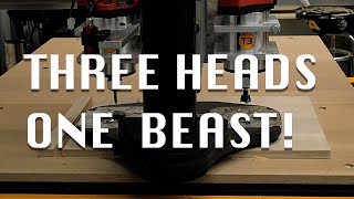 THREE HEADS ONE BEAST!