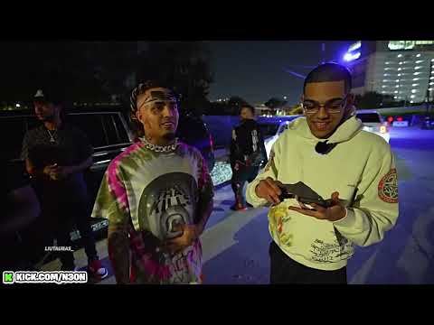 N3on's hater tried pressing him on stream and Lil Pump was not having it!