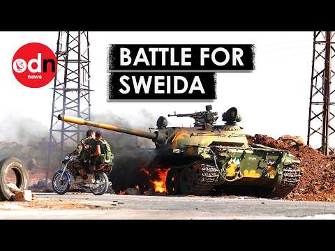 The Battle for Sweida | Intense Combat as Syrian Forces Enter Druze City