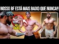 NOSSO BF ESTÁ MAIS BAIXO QUE NUNCA NA PREPARAÇÃO! *a pele ta muito fina*