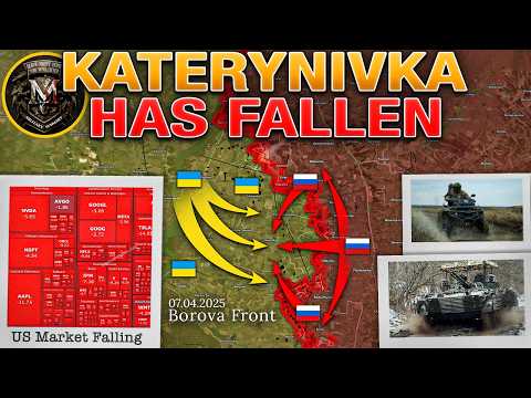 Thunder⚡️ Markets Crash📉 Kupiansk Breachg: Katerynivka Has Fallen💥 Military Summary For 2025.04.07