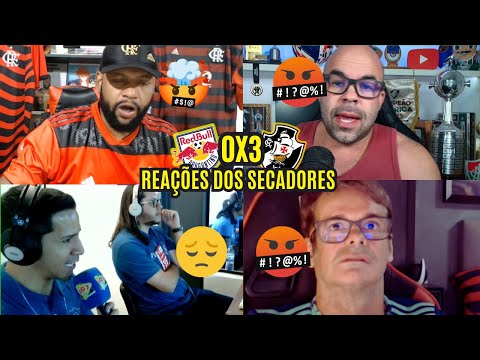 REAÇÕES DOS SECADORES REVOLTADOS COM VITÓRIA DE 3 A 0 PRO VASCO - BRASILEIRÃO 2025