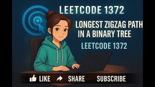 YouTube video 'LeetCode 75  | Longest ZigZag Path in a Binary Tree | leetcode - 1372'