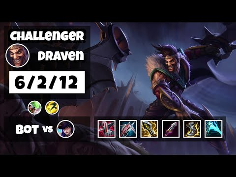 Draven vs Caitlyn NA Challenger BOT (6/2/12) - v11.6