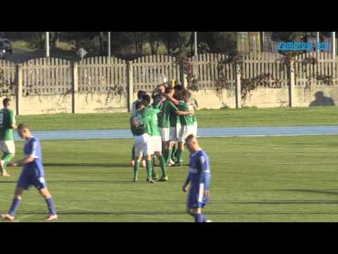 Skrót meczu Olimpia Zambrów vs. Okocimski KS Brzesko - Zambrow.org