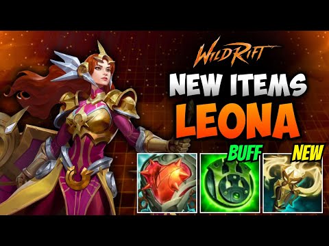 Wild Rift: NEW ITEMS MADE LEONA OP!!