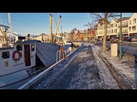 Volda harbour in Norway