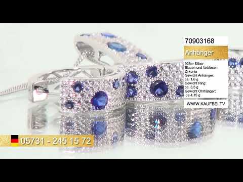 Sokolov Подвеска из серебра 925 пробы с голубыми и бесцветными фианитами