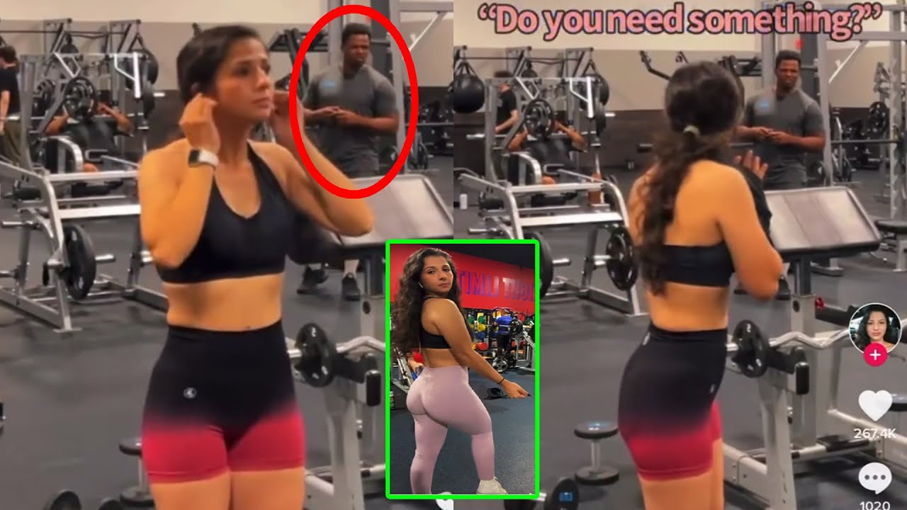 Tik Toker Goes Viral for Trying to Expose Man at Gym and it Blows Up in Her Face