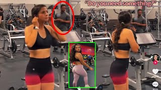 Tik Toker Goes Viral for Trying to Expose Man at Gym and it Blows Up in Her Face