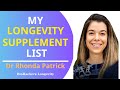 Rhonda Patrick S Longevity Supplement List