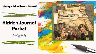 Hidden Stories Pocket | Vintage Schoolhouse Journal