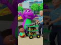 Cleanup Time With Barney Barney
