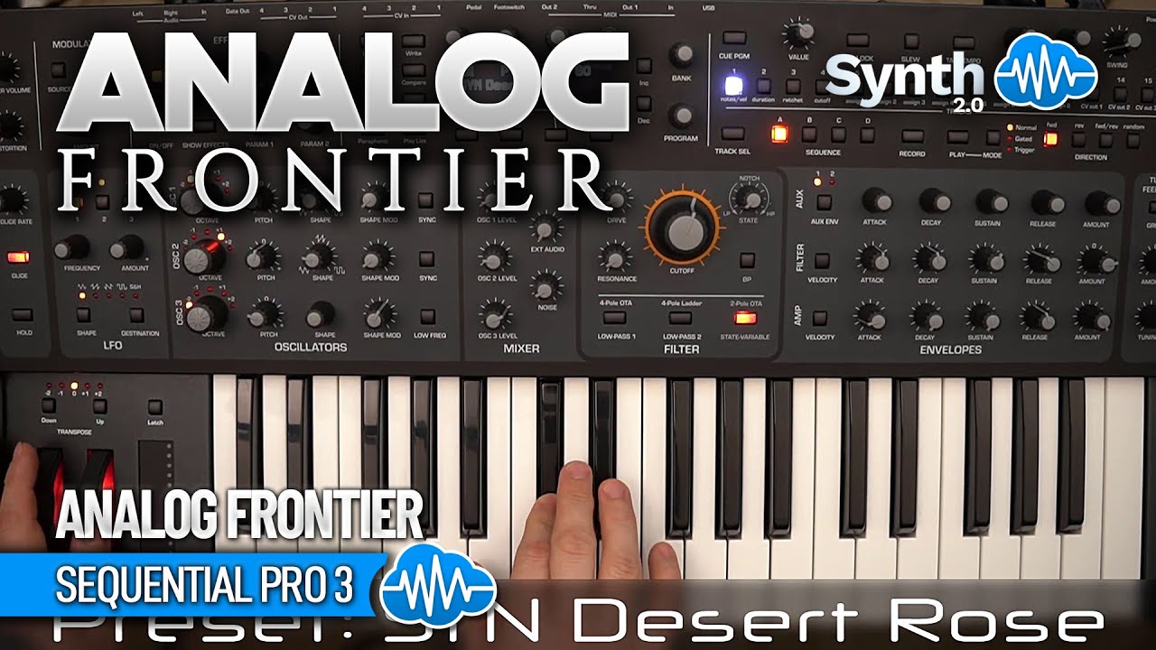 SCL457 - ( Bundle ) - Analog Frontier + Massive Synth - Sequential Pro 3 Video Preview