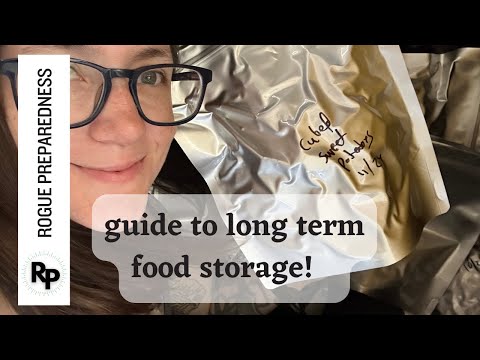 Video thumbnail: long-term food storage techniques