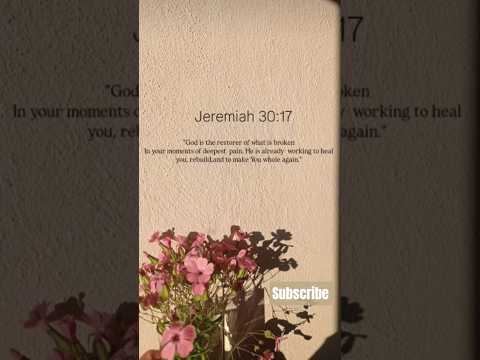 heal, build and make you whole again 💞#healing #promise #ofgod #explore #godofwar #selfhealing #new