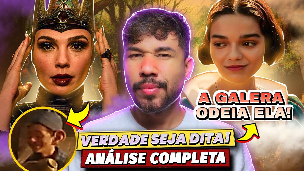 POLÊMICAS E CGI - ANÁLISE COMPLETA DO TEASER DE "BRANCA DE NEVE" - SERA QUE VAI DAR BOM?