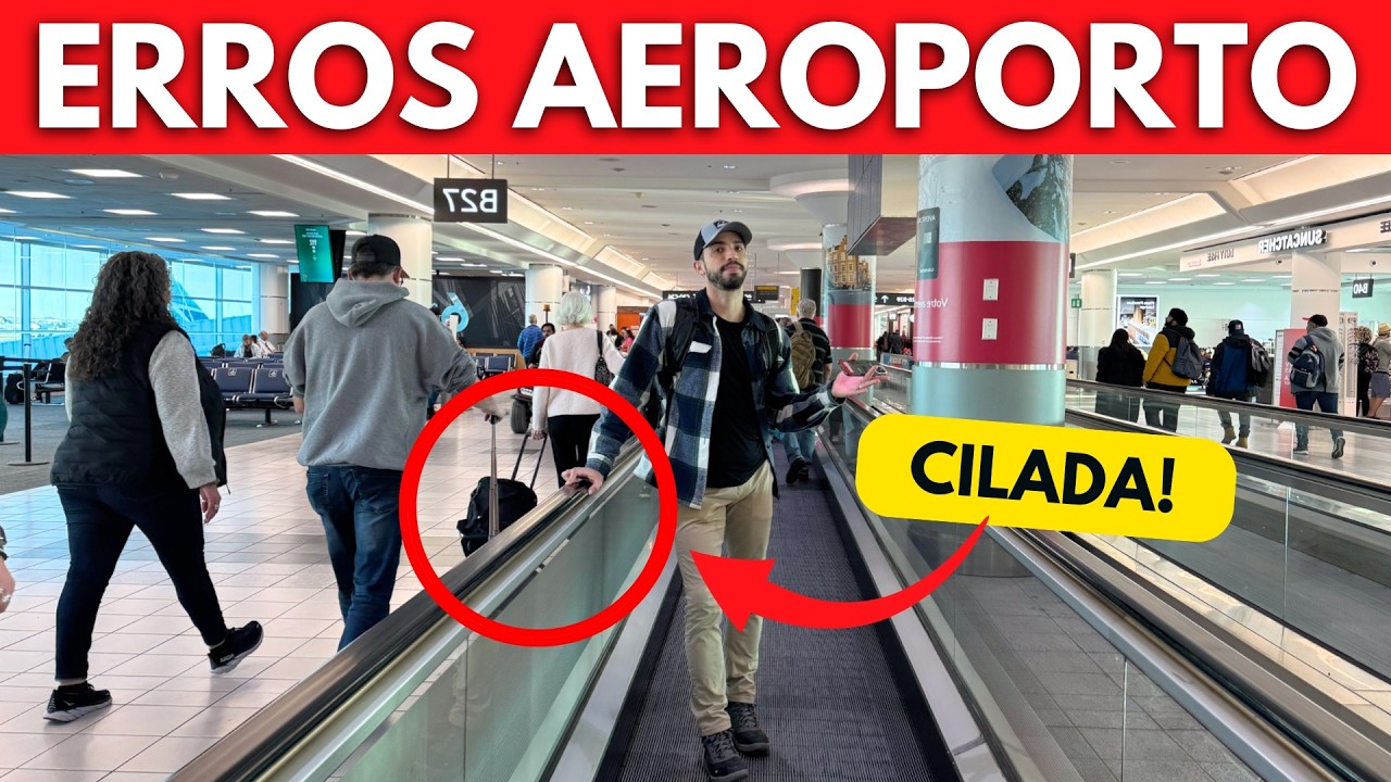 7 coisas para NUNCA fazer no aeroporto antes do EMBARQUE!