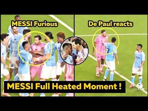 Full Video of MESSI Fight BREAKS OUT After Allende Brace in Conference Final vs New York City