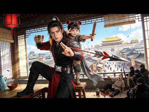 Tous se moquent du mendiant, sans savoir qu’il maîtrise le kung-fu chinois et repousse les méchants!