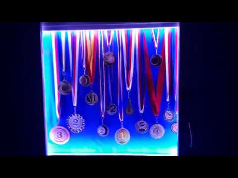 Mini mažoretky Hranice  - SofiNella - medaile  -  vitrína